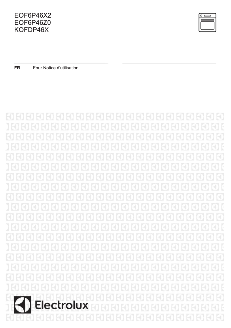 Página 1 del manual Manual de usuario Electrolux KOFDP46X