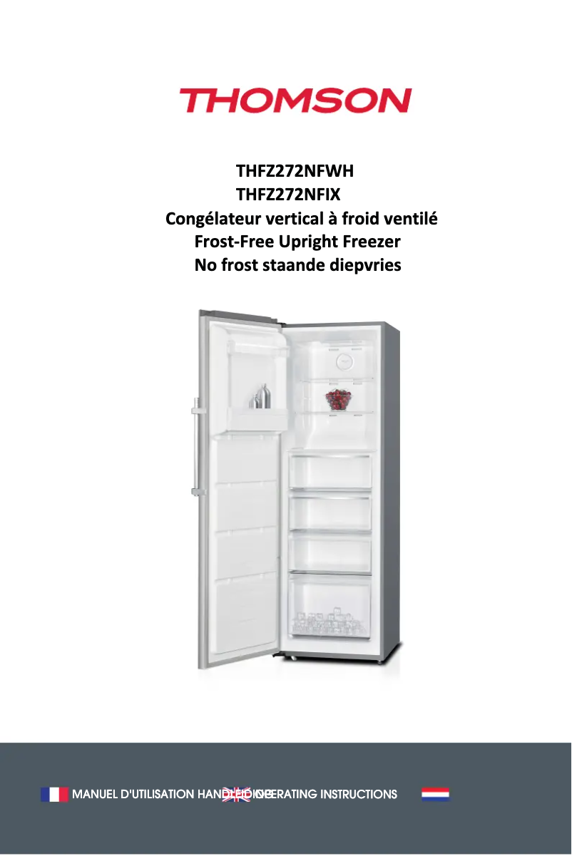 Page 1 de la notice Manuel utilisateur Thomson THFZ272NFWH