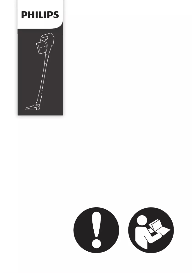 Página 1 del manual Manual de usuario Philips SpeedPro Max FC6812