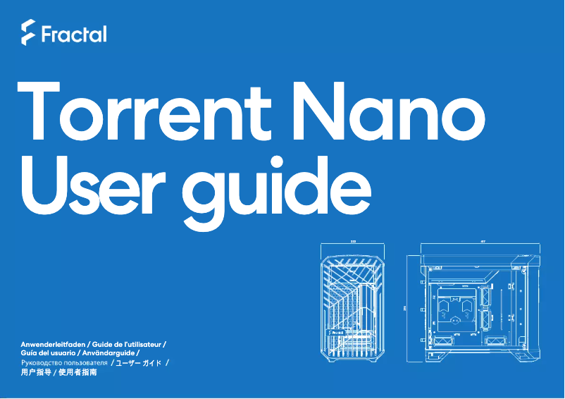 Página 1 del manual Manual de usuario Fractal Design Torrent Nano