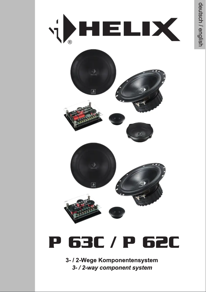 Página 1 del manual Manual de usuario Helix P 62C