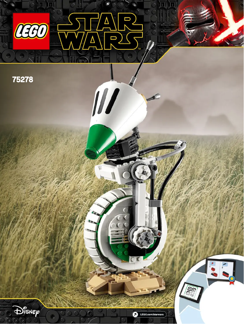 Página 1 del manual Manual de usuario Lego Star Wars 75278