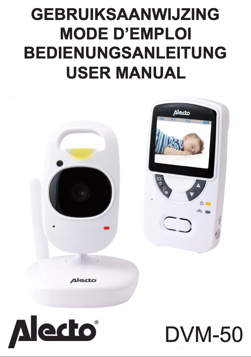Page 1 de la notice Manuel utilisateur Alecto DVM-50