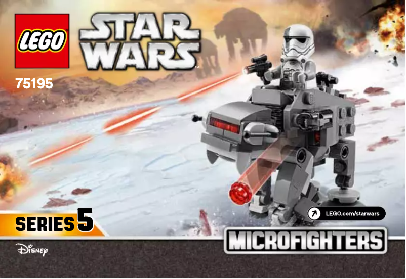 Página 1 del manual Manual de usuario Lego Star Wars 75195