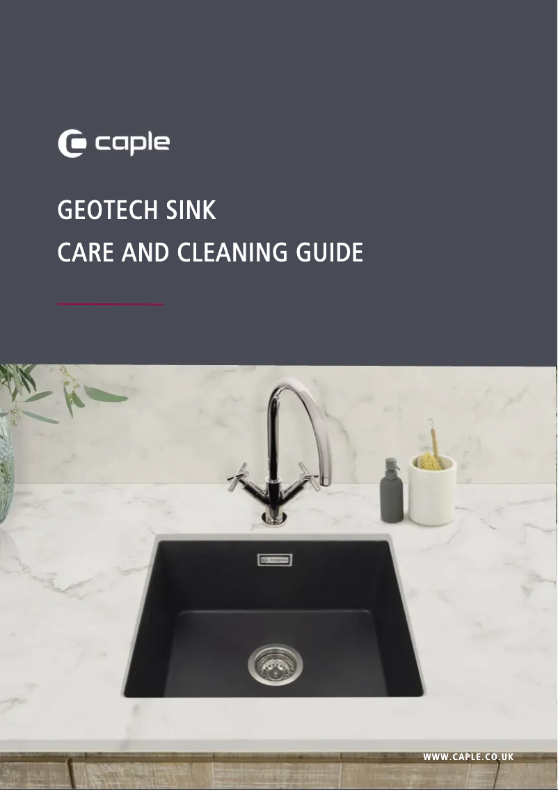 Page 1 de la notice Manuel d'utilisation et d'entretien Caple VEI100DS