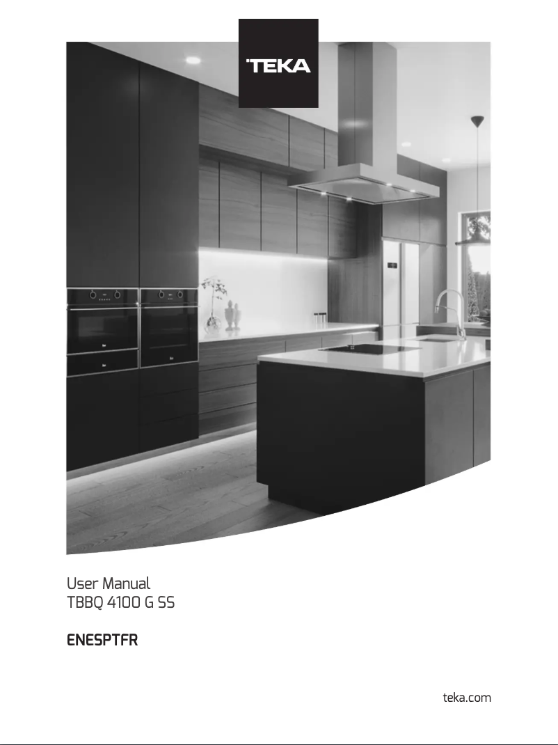 Page 1 de la notice Manuel utilisateur Teka TBBQ 4100 G SS