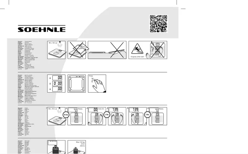 Page 1 de la notice Manuel utilisateur Soehnle Solar Star