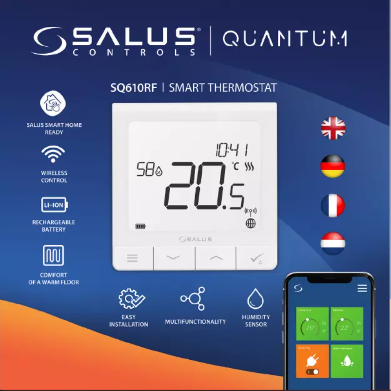 Página 1 del manual Manual de usuario Salus SQ610RF