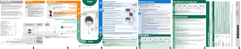 Página 1 del manual Manual de usuario Siemens WT46W167DN