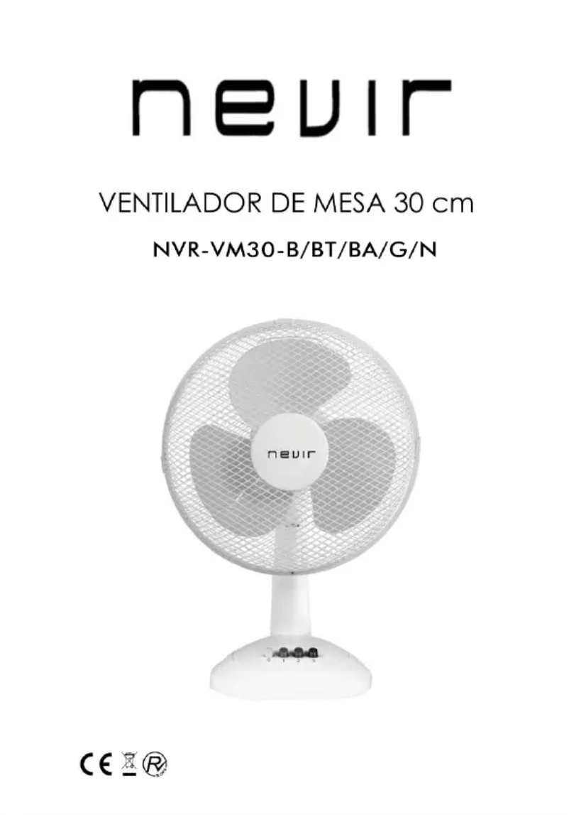 Page 1 de la notice Manuel utilisateur Nevir NVR-VM30-BT