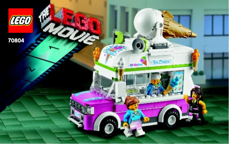 Page 1 de la notice Manuel utilisateur Lego The Movie 2 70804