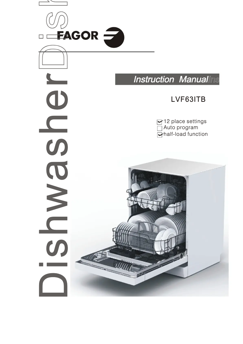 Page 1 de la notice Manuel utilisateur Fagor LVF63ITB