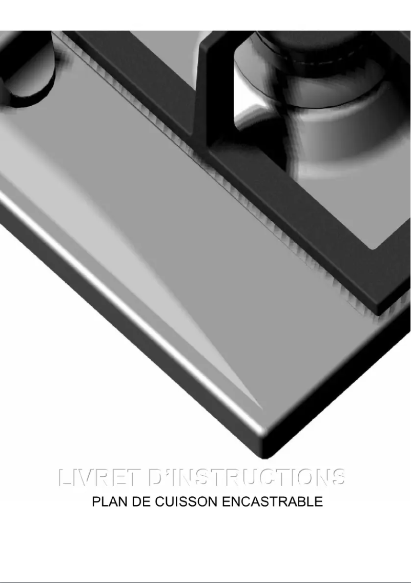 Page 1 de la notice Manuel utilisateur Glem Gas GT32IX