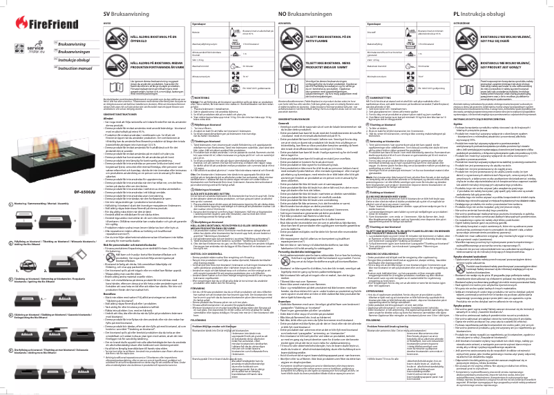 Page 1 de la notice Manuel utilisateur TriStar DF-6500JU