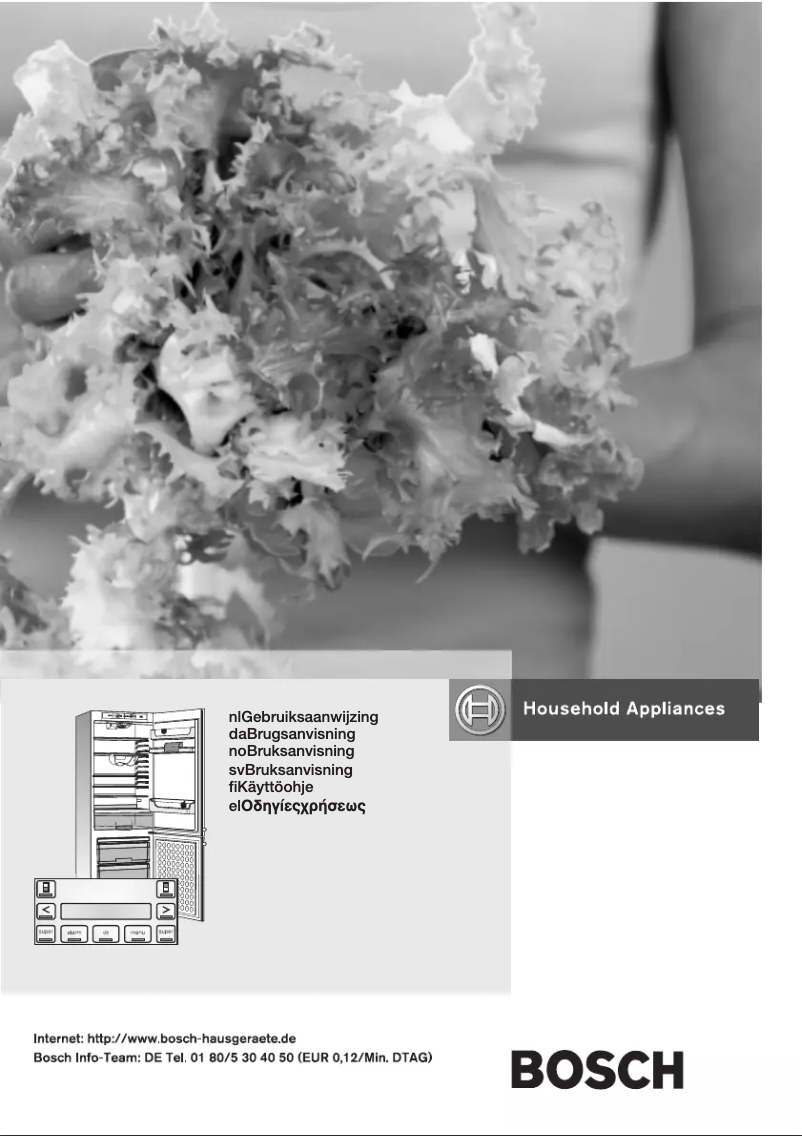 Page 1 of the manual User Manual Bosch KGM39381