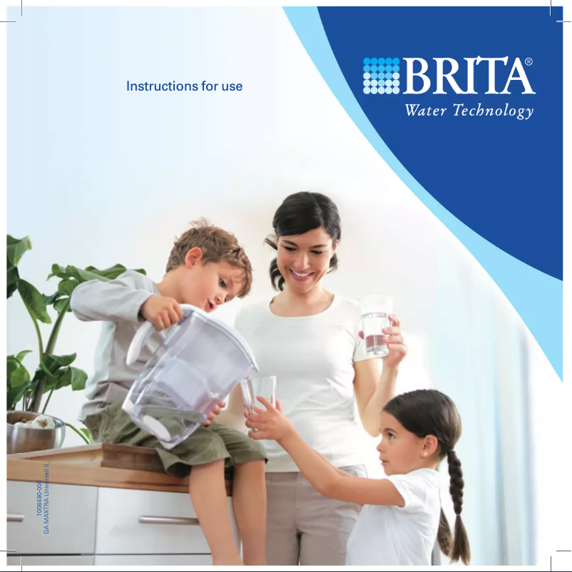 Page 1 de la notice Manuel utilisateur BRITA Maxtra