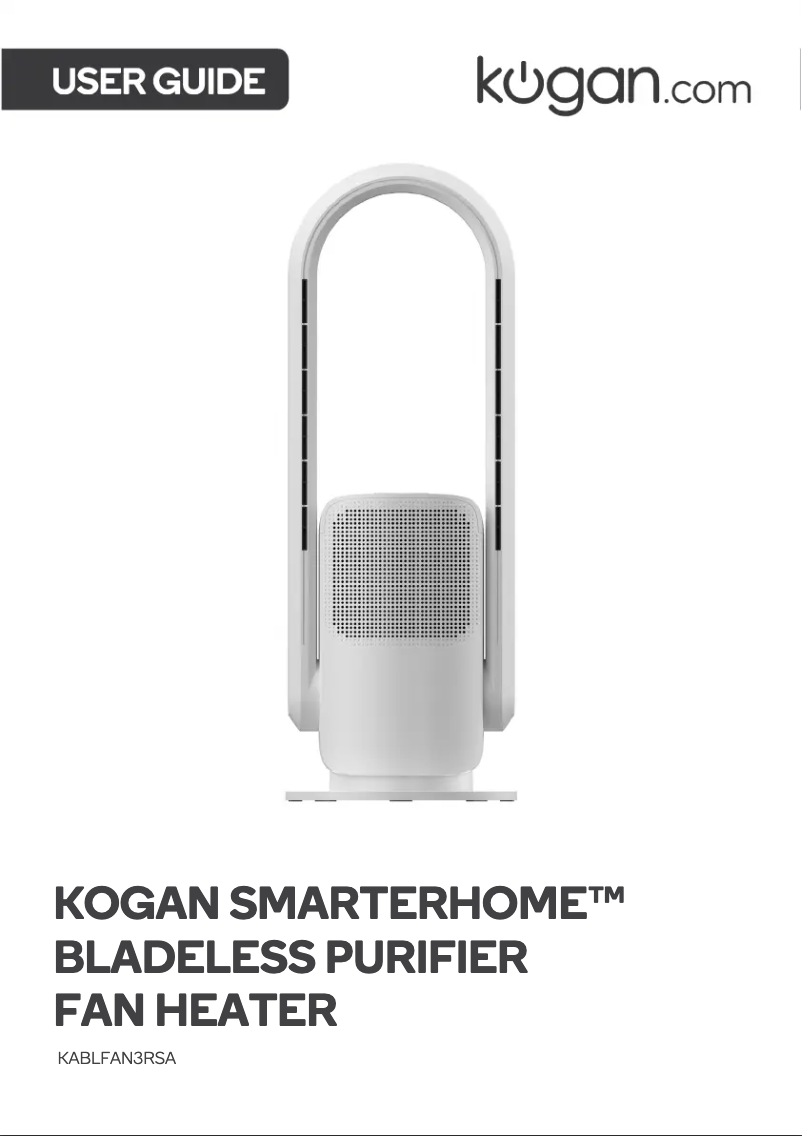 Page 1 de la notice Manuel utilisateur Kogan KABLFAN3RSA