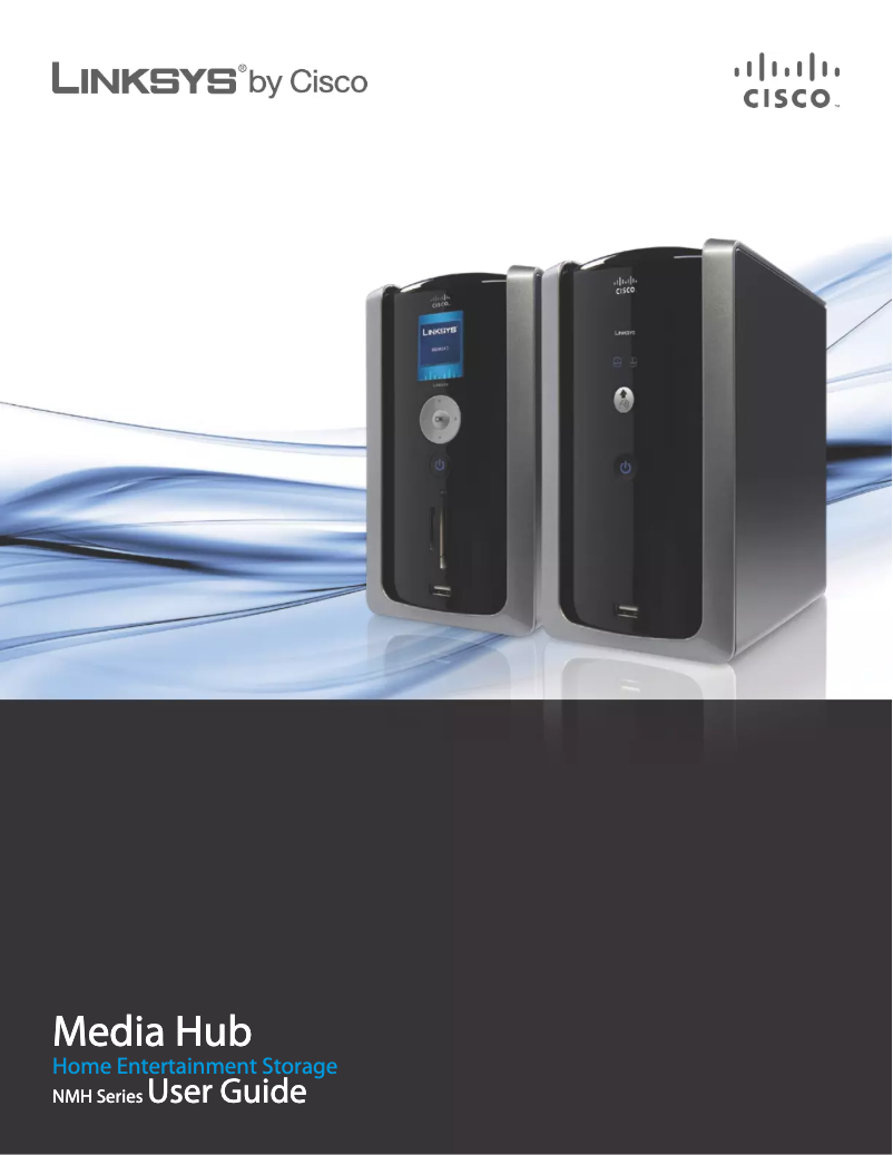 Page 1 de la notice Manuel utilisateur Linksys NMH410