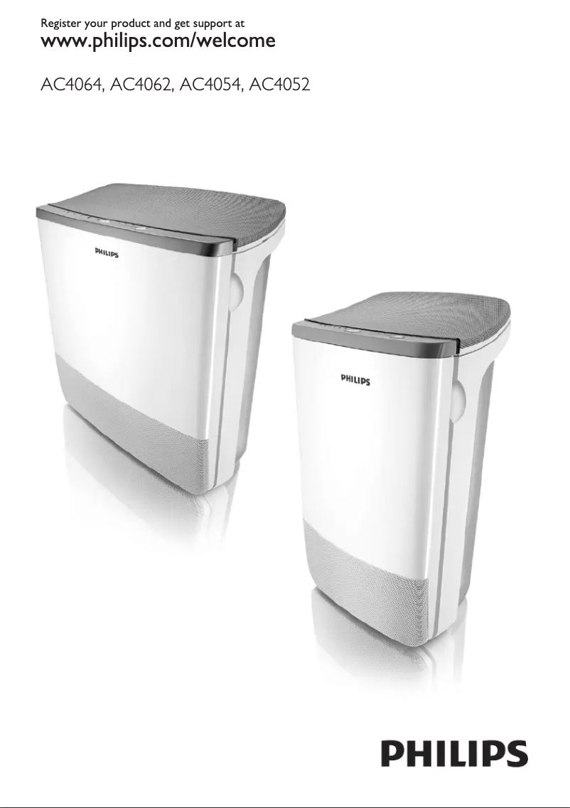 Page n°1 - Manuel utilisateur Philips AC4062