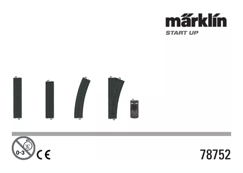 Page 1 of the manual User Manual Märklin "Fire Station" Theme Extension Set