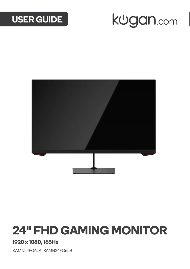 Page 1 de la notice Manuel utilisateur Kogan KAMN24FG6LA