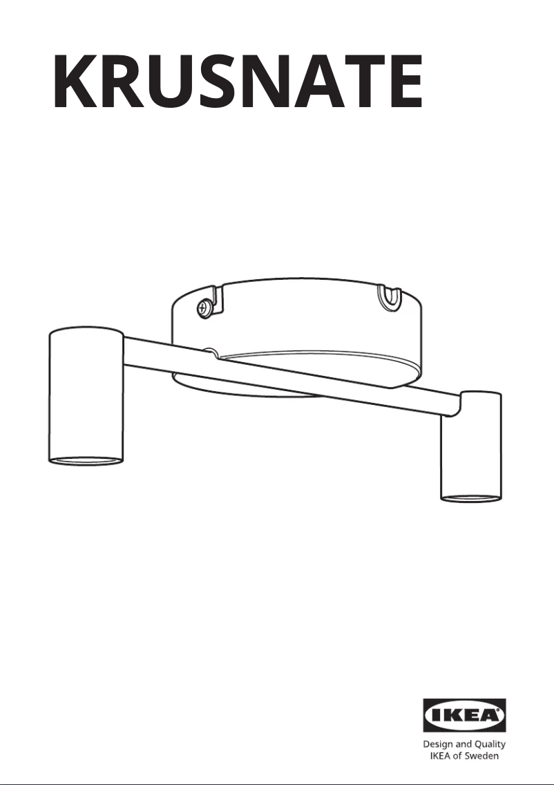Image de la première page du manuel de l'appareil KRUSNATE 605.641.81