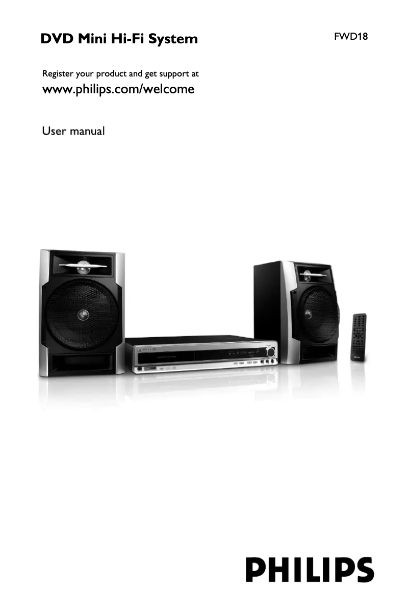 Page n°1 - Mode d'emploi Philips FWD18