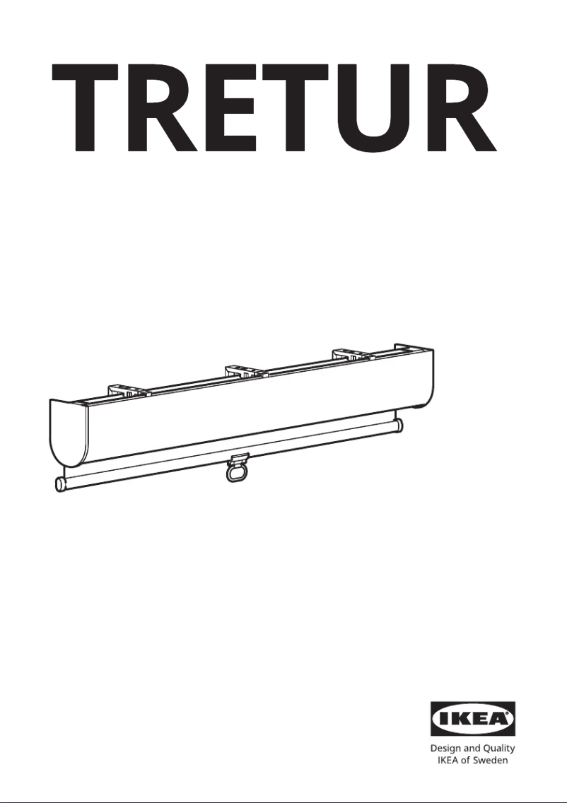 Page 1 de la notice Manuel utilisateur Ikea TRETUR 403.809.94