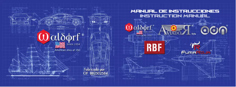 Page 1 de la notice Manuel utilisateur Aviador AV-1065-CA Luftwaffe