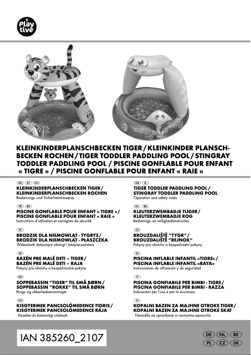 Página 1 del manual Manual de usuario Playtive HG07912A