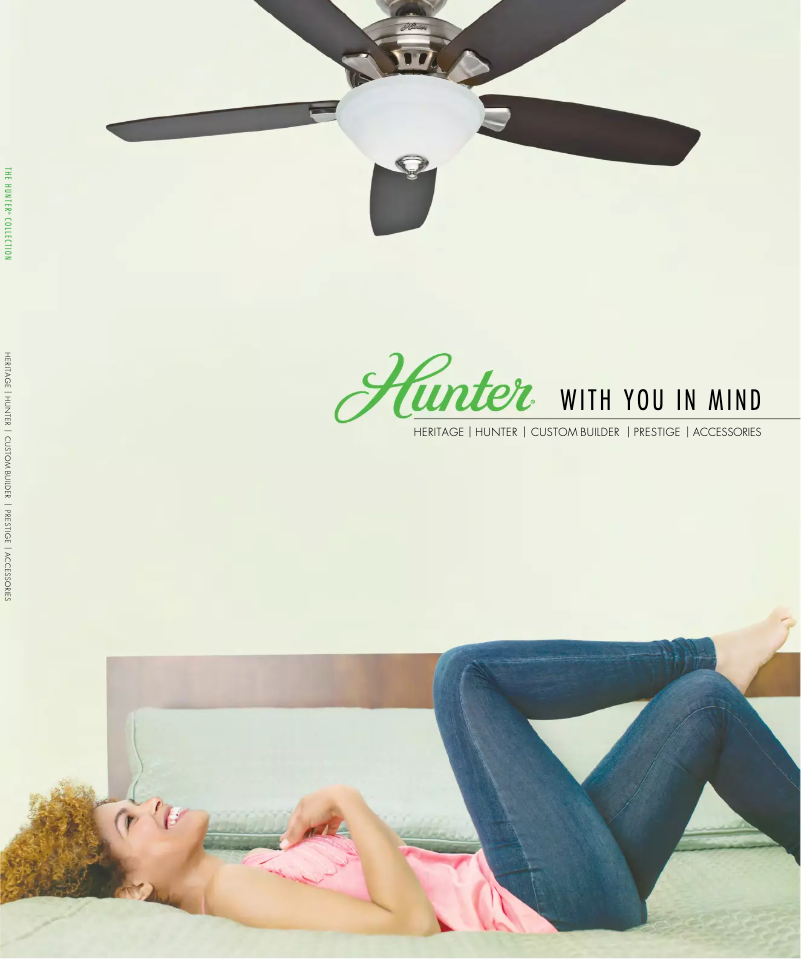 Page 1 of the manual User Manual Hunter Westover 59033