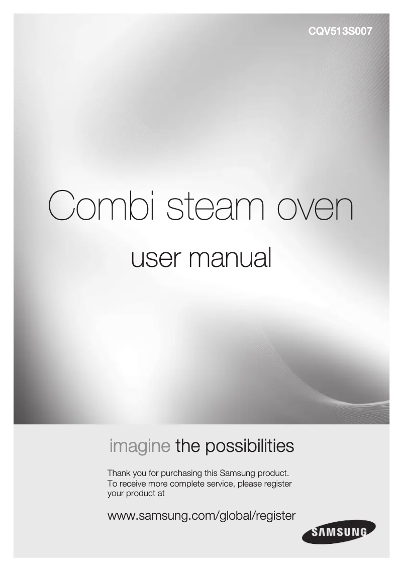 Página 1 del manual Manual de usuario Samsung CQV137-S