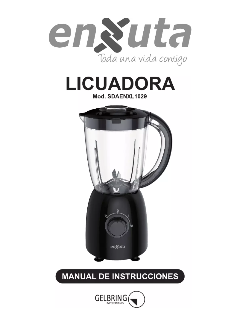Page 1 de la notice Manuel utilisateur Enxuta SDAENXL1029