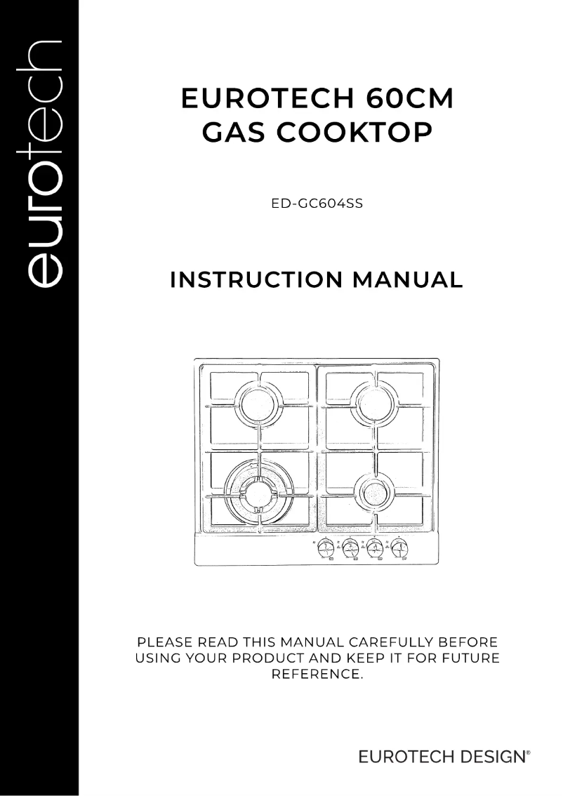 Page 1 de la notice Manuel utilisateur Eurotech ED-GC604SS