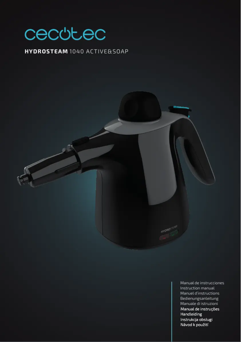 Página 1 del manual Manual de usuario Cecotec Hydrosteam 1040 Active&Soap