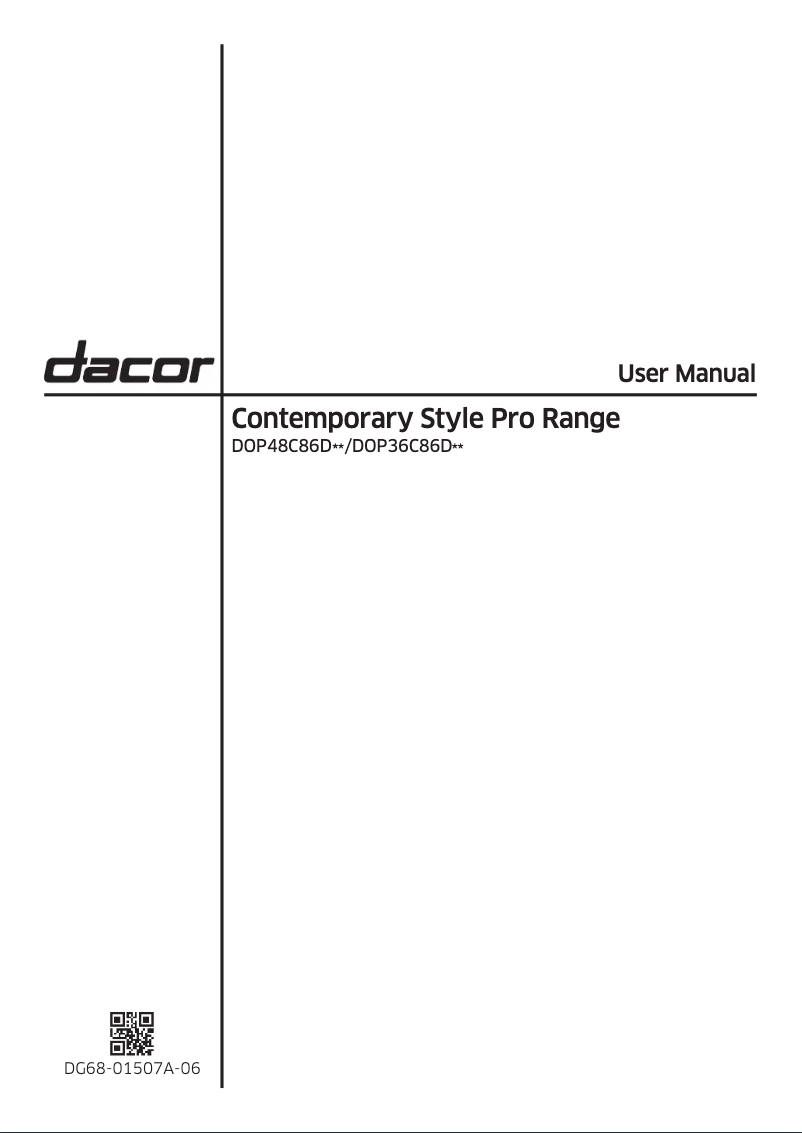 Página 1 del manual Manual de usuario Samsung DOP48C86DLS