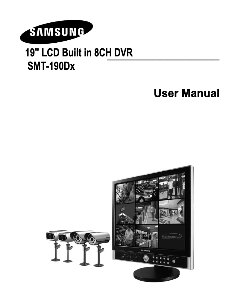 Page 1 de la notice Manuel utilisateur Samsung SMT-190DN