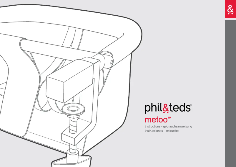 Page 1 de la notice Manuel utilisateur Phil & Teds metoo