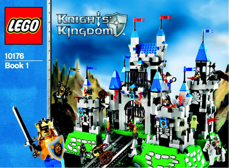 Página 1 del manual Manual de usuario Lego King's Castle