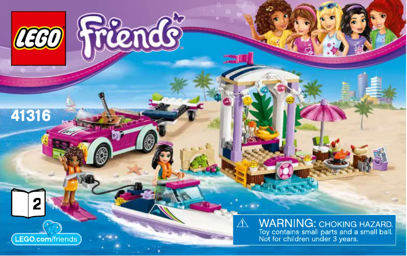 Página 1 del manual Manual de usuario Lego Friends 41316