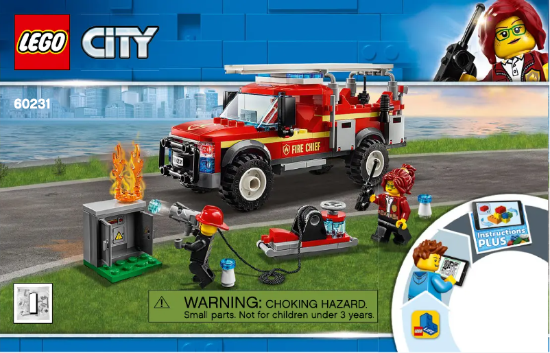 Page 1 de la notice Manuel utilisateur Lego City 60231