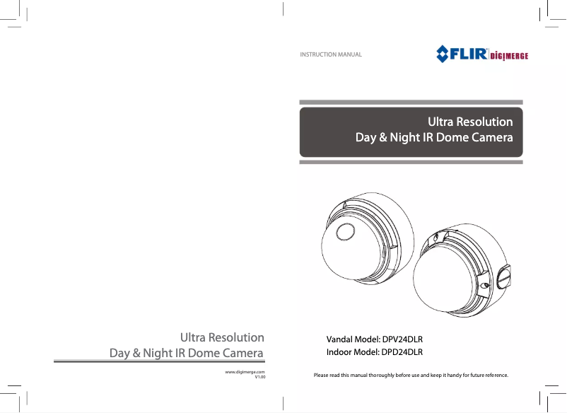 Page 1 de la notice Manuel utilisateur FLIR Pinnacle DPV24DLR