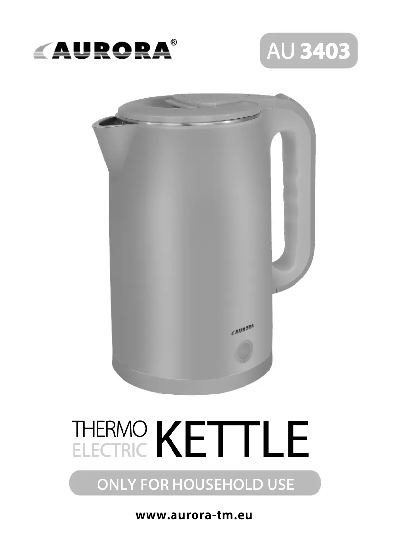 Page 1 de la notice Manuel utilisateur Aurora AU3404