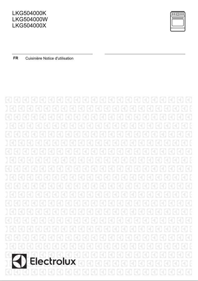 Página 1 del manual Manual de usuario Electrolux LKG504000X