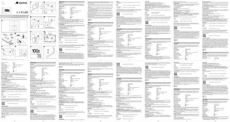 Page 1 de la notice Manuel utilisateur Steinel LN 1 N
