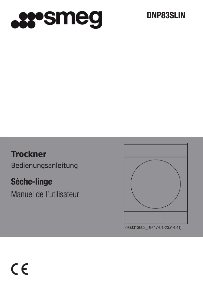 Página 1 del manual Manual de usuario Smeg DNP83SLIN