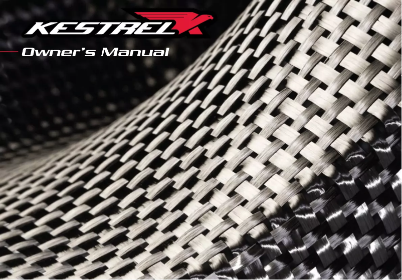 Page 1 de la notice Manuel utilisateur Kestrel Evoke (2008)