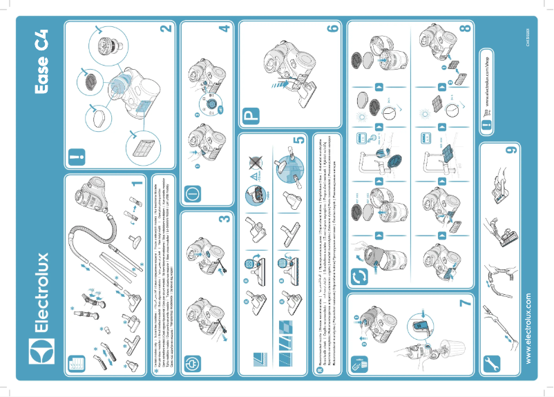 Página 1 del manual Manual de usuario Electrolux Ease C4