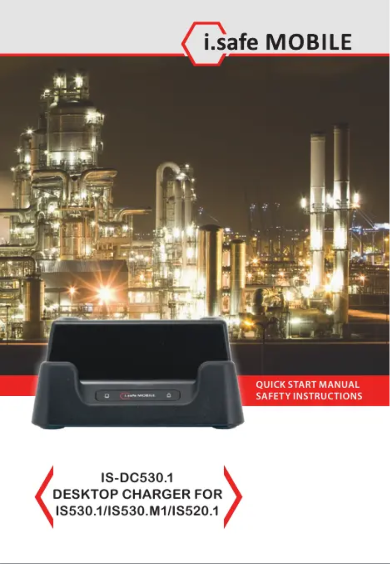 Page 1 de la notice Guide de démarrage rapide i.safe Mobile IS520.2