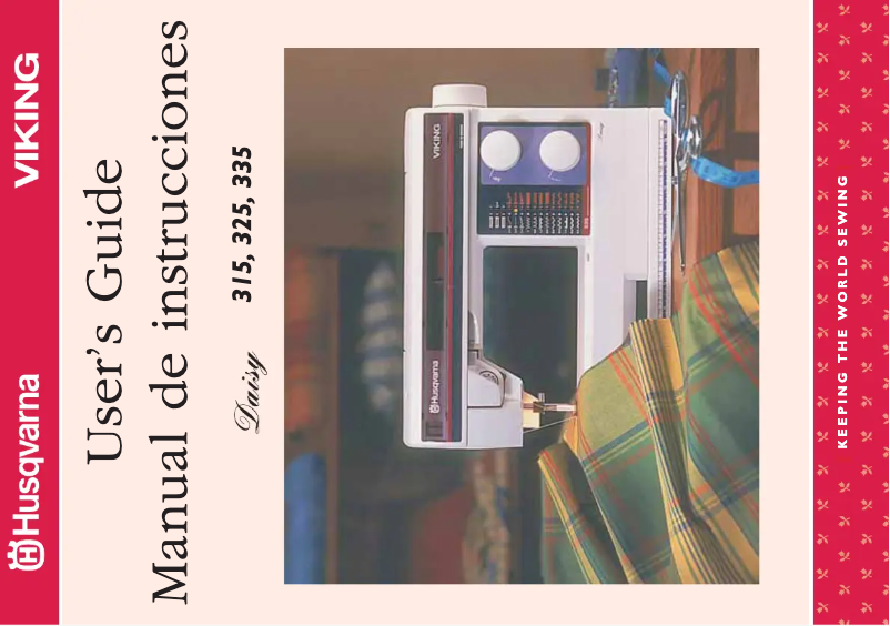 Página 1 del manual Manual de usuario Husqvarna Daisy 325